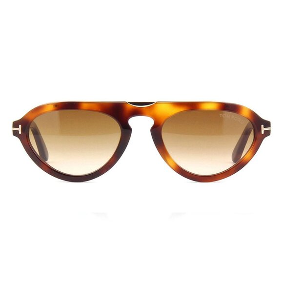 NEW FT0737/S 53F TOM FORD TF737 53F WOMEN CHINY HAVANA/BROWN GRADIENT SUNGLASSES - Picture 1 of 3